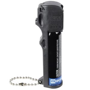 Mace Triple Action Personal Pepper Spray with Key chain Side View