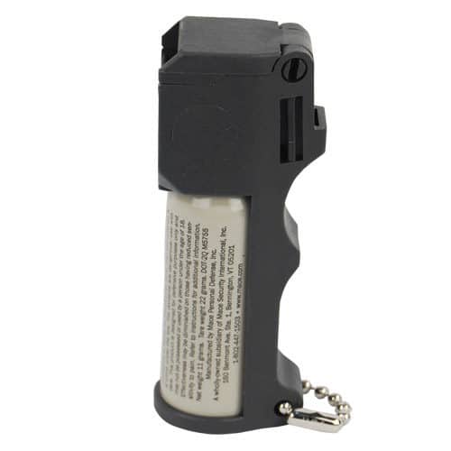 Mace® Pocket Model Triple Action Pepper Spray with Keychain in Side View