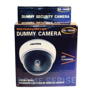 Dummy Dome Camera with LED View in Packaged Box