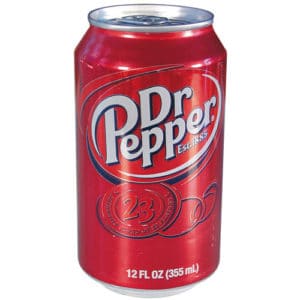 Dr Pepper Soda Can Secret Stash Safe Front View