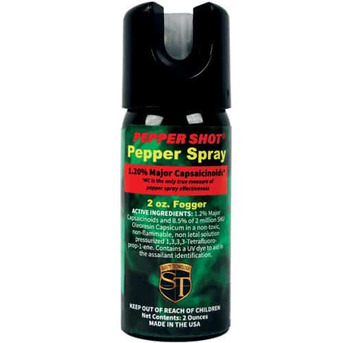 Pepper Shot 2 oz Pepper Spray Front View