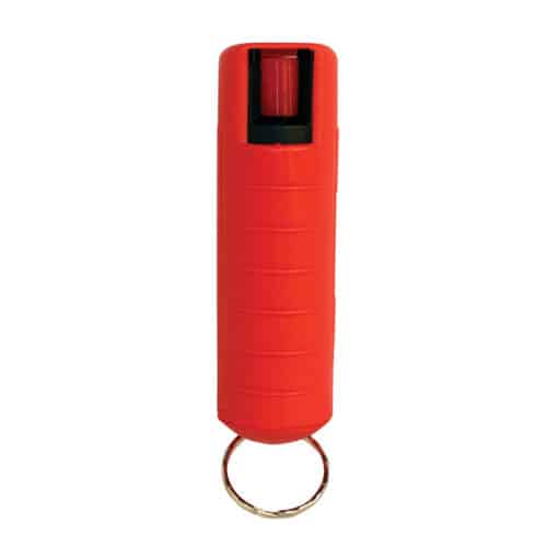 Red Pepper Shot 1/2 oz Pepper Spray Hard Case Front View