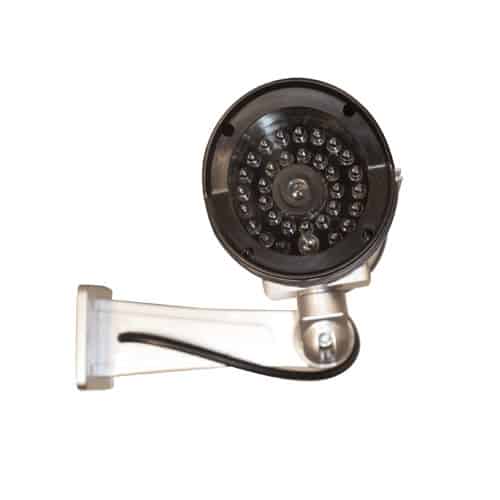 Black Bullet Style IR Dummy Camera Front View