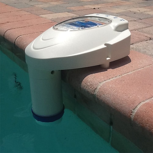 Pool Alarm Side View In Water