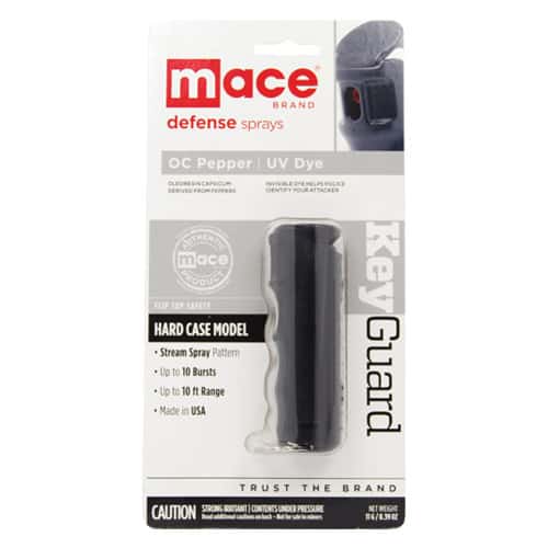 Mace® Pepper Spray Hard Case - Black Front View
