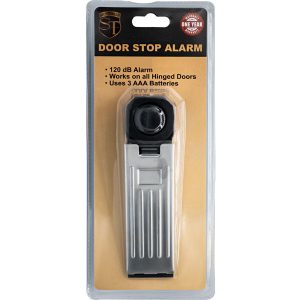 Super Door Stop Alarm Personal Room Security System in blister pack